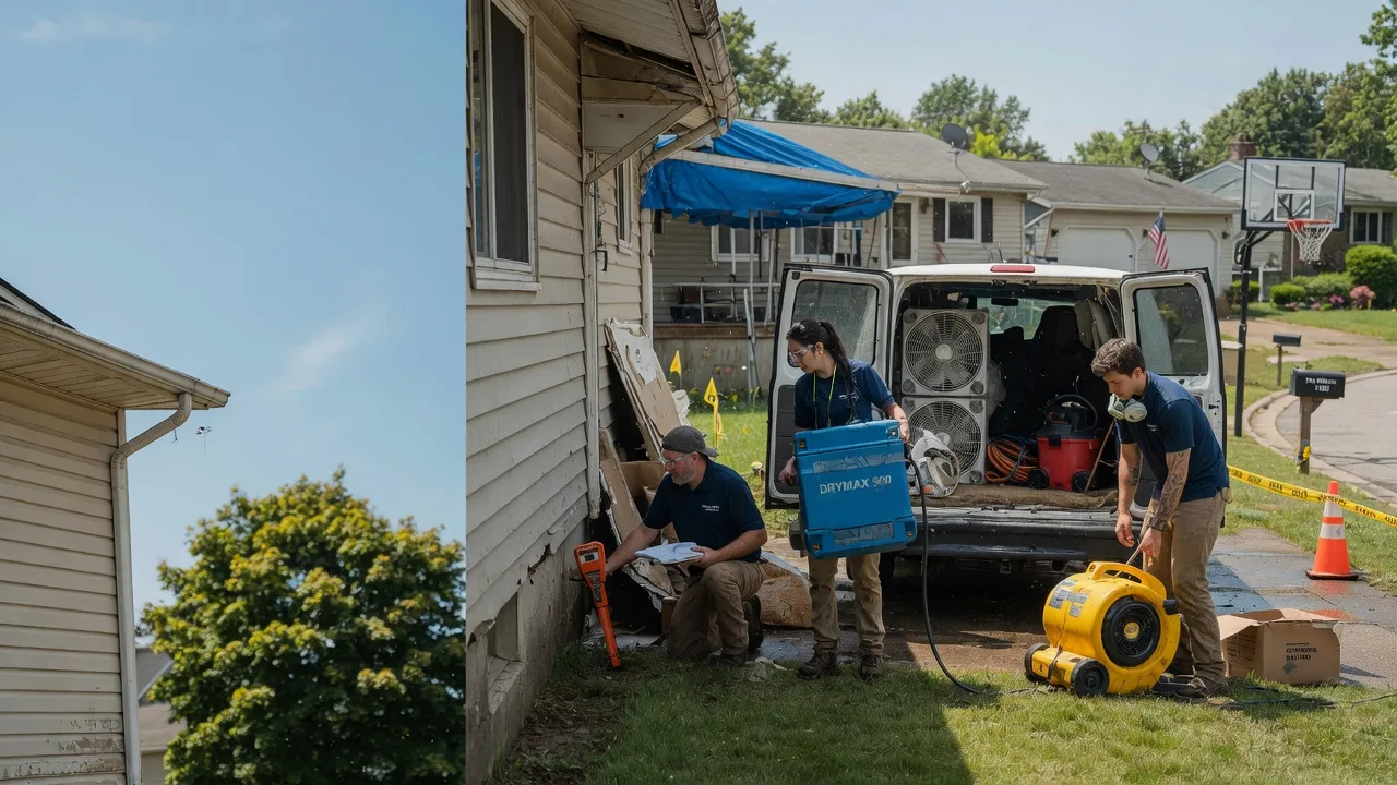 Ceiling Leak Cleanup in Marion, PA near me